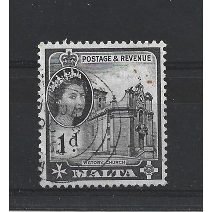 Malta.SG268 1d Victory Church.Fine Used.Apr25o