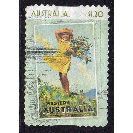 Australia 2023 Travel Posters - Western Australia $1.20 s/a Used