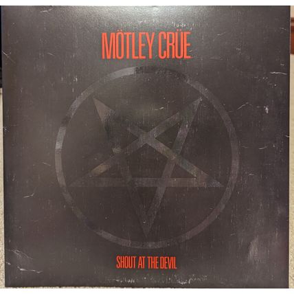 Motley Crue Shout at the Devil 40th Anniversary Vinyl LP Crucial Crue MINT NEW