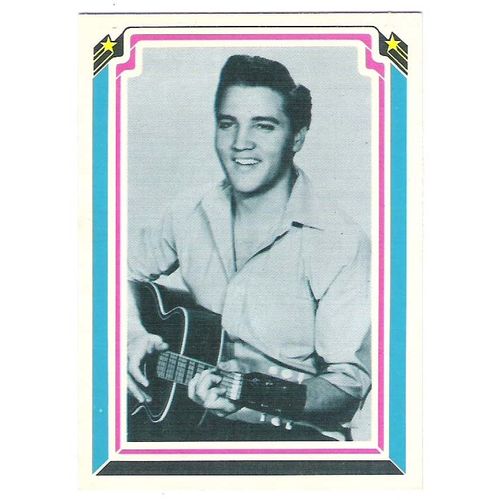 1978 Boxcar Elvis Presley trading card #50-crisp