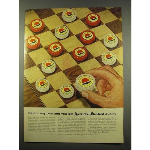 1956 American-Standard Products Ad - Quality
