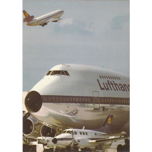 Lufthansa Civil Aviation Postcard (A20468)