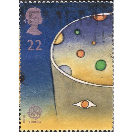 GB, C.E.P.T.- European aerospace, blue 1991, 22p, #2