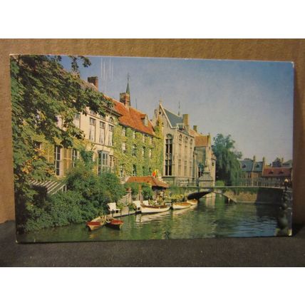 DIJVER, BRUGES, BELGIUM unused postcard =