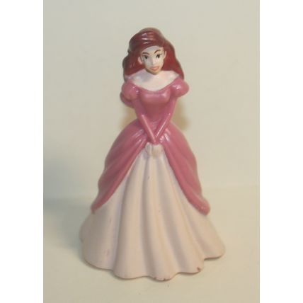 Disney The Little Mermaid Ariel in Pink Dress PVC Figure