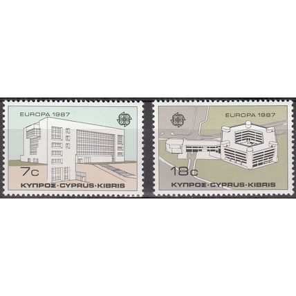 Cyprus 1987 Michel 681 - 682 Neuf ** Cote (2009) 2.25 Euro Europa CEPT