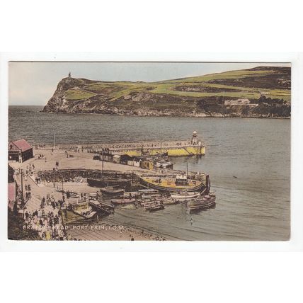 Bradda Head Port Erin Isle of Man Postcard 44