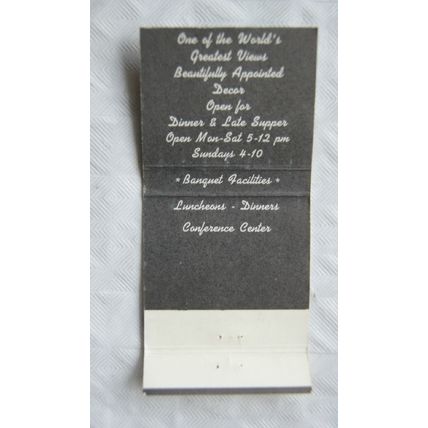 Matchbook Cover Le Mont, 1114 Grandvue Ave, Pittsburgh