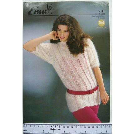 Vintage: Emu 4121 sweater Kid Mohair