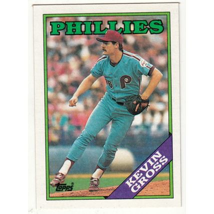 1988 Topps baseball card 20 Kevin Gross