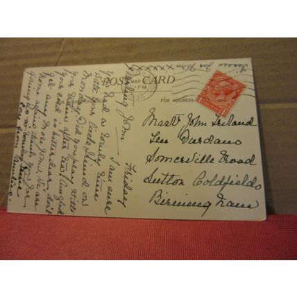 HORSE GUARDS PARADE, London used postcard vintage 1930 pm military /