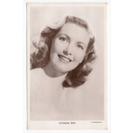 Actress Patricia Roc Postcard RP Picturegoer Series 145