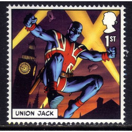 GB 2019 QE2 1st Marvel Comics ' Union Jack ' Umm SG 4189 ( C975 )