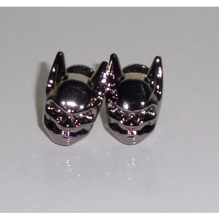 Cufflinks Batman Gunmetal Cuff Grey Bat Symbol Superhero Gift Bag Novelty J22