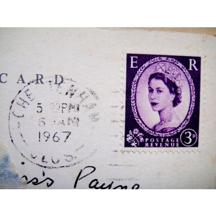 Postcard, Imperial Gardens Cheltenham . Used, Dennis Productions. Date 1967