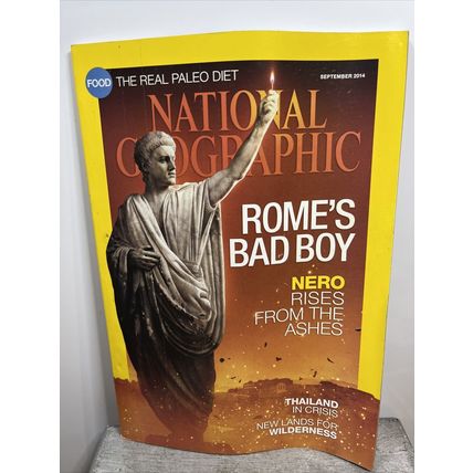National Geographic Magazine September 2014 Rome’s Bad Boy Nero Collectable