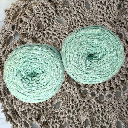 Lion Brand Fettuccini Yarn Bundle of 2 , 25.8oz Lot #61