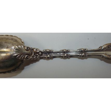 925 Sterling Silver Baby Tea Spoon Whiting Mfg Imperial Queen Shell Pat 1893