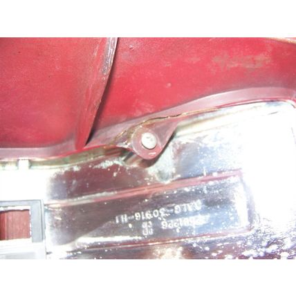 1965 Plymouth Barracuda Red Floor Shift Automatic Console OEM 2581206 2581226