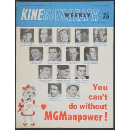 KINE WEEKLY 1957 Windom’s Way - Peter Finch UK MAGAZINE
