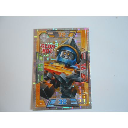 LEGO - Nexo Knight Cards -including Clay Bot