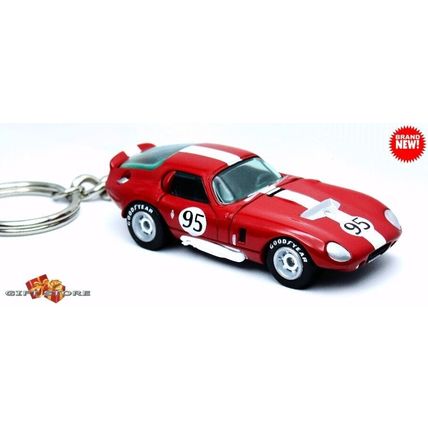 RARE KEYCHAIN RED 1964/65 SHELBY COBRA DAYTONA CUSTOM Ltd Ed. GREAT GIFT