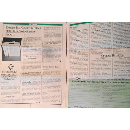 NewsNet Action Letter, 11 issues lot, 1985-1986. Electronic news service.