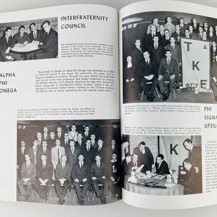 La Salle Explorer College Yearbook Philadelphia PA 1963 Centennial Year