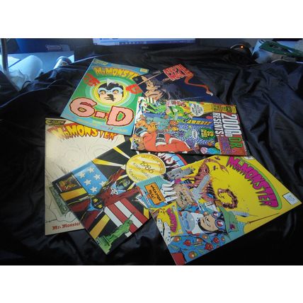 MR. MONSTER COMIC LOT + More! All NM-! Eclipse Comics, 1986-87! $22.00 Shipped!