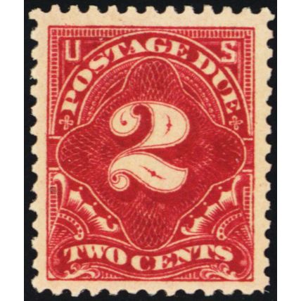 J46, Mint VF NH 2¢ - Postage Due Stamp - Stuart Katz