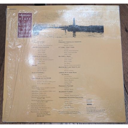NORMAN BLAKE Light House Of The Shore LP vinyl record US folk 1985 Rounder