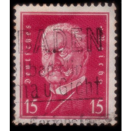 GERMANY 1928 15pf Sc#374 - USED @M471