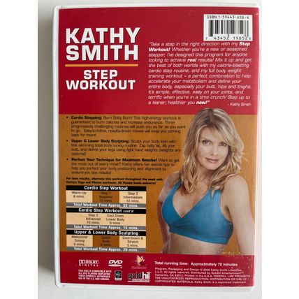 CLASSIC KATHY SMITH STEP WORKOUT (USA REGION 0 DVD, 2006)