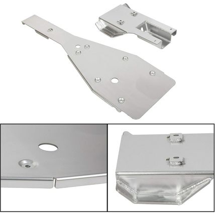 Glide & Swing Arm Skid Plate Gaurd Combo Full Chassis for YAMAHA RAPTOR 700 700R