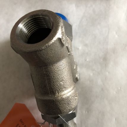 SPIRAX SARCO TD42L M18 W/ Blowdown Valve THERMODYNAMIC 3/4” STEEL STEAM TRAP,SS