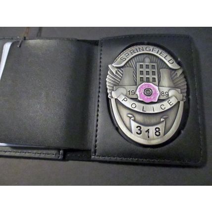 The Simpsons Clancy Wiggum Springfield Police Chief Prop Replica Badge
