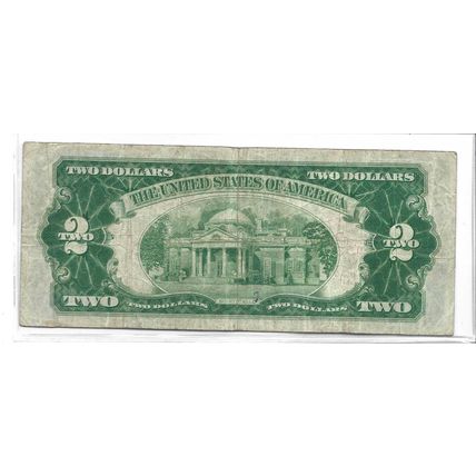1928-A US United States Note $2.00 bill VF Green Sheet $40.00