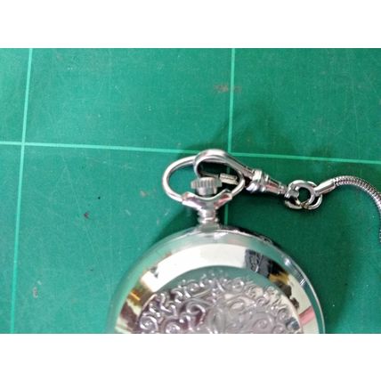 Gent's Vintage Sekonda Full Hunter Pocket Watch with Chain Hand Winding