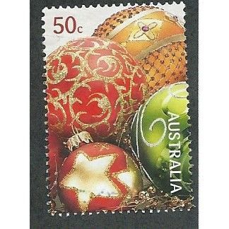 AUS 2008 50c 'CHRISTMAS' FINE USED (EBID34-718)