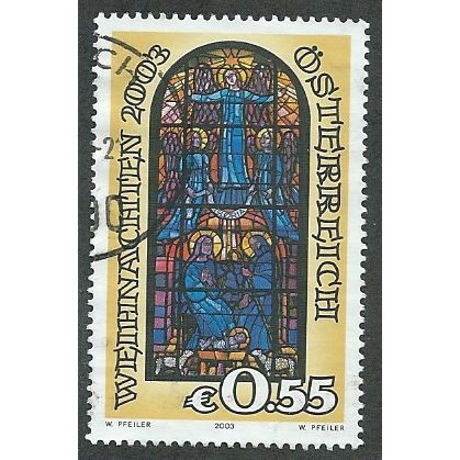 AUT 2003 €0.55 'CHRISTMAS' FINE USED (EBID41-219)