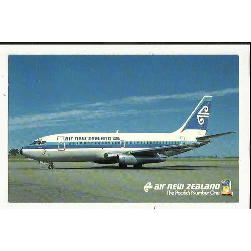 Aviation AIR NEW ZEALAND BOEING 737 Postcard