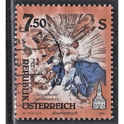 AUSTRIA, 1994 7.50s Virgin Mary, SG 2329 (Scott #1603), used