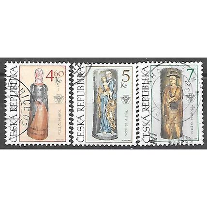 Czech Republic ( Tchèque République ) N° 221/23 YVERT OBLITERE ( USED )