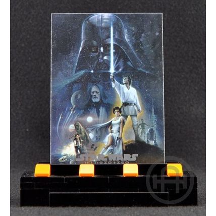 Topps Star Wars Illustrated A New Hope – Movie Posters Set – Complete (9 cards)