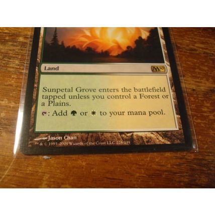 Magic The Gathering, MTG, 1-Cards, 1993-2009, SUNPETAL GROVE, nm