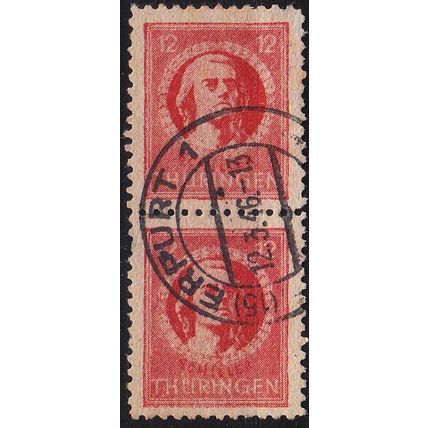 GERMANY Alliiert SBZ [Thüringen] MiNr 0097 A ( O/used ) [01] 2er