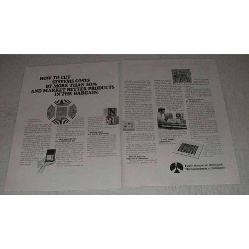 1971 North American Rockwell MOS/LSI Technology Ad