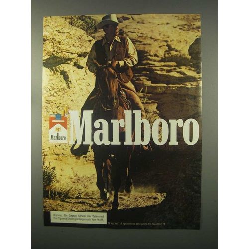 1981 Marlboro Cigarettes Ad