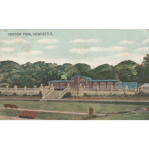 Heaton Park Newcastle Northumberland Postcard (NBL77141)