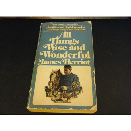 All Things Wise and Wonderful by James Herriot (1978, Paperback)